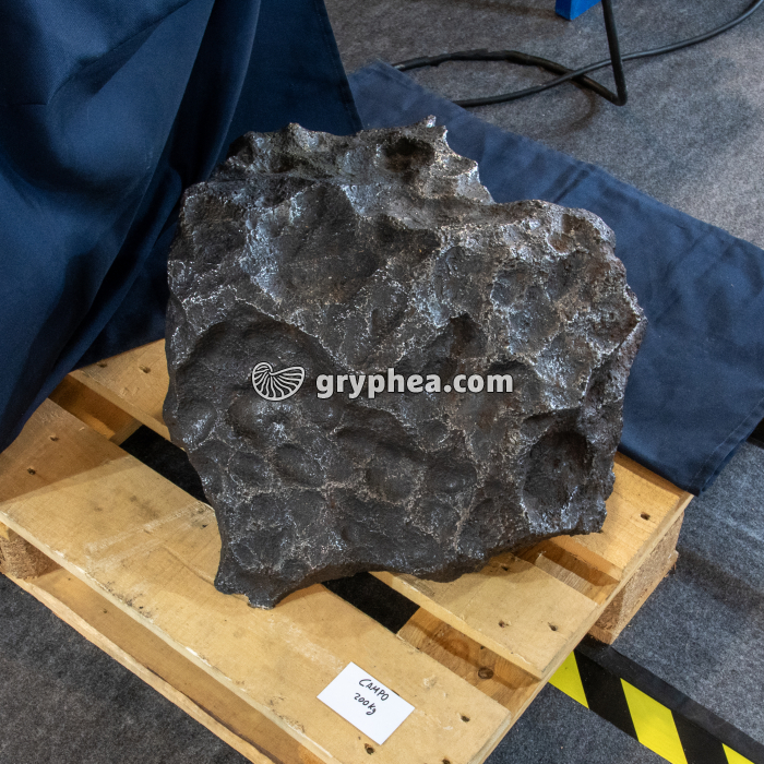 Météorite métallique (200 Kg, 50 cm environ) - gryphea.org